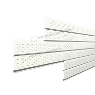 Софит МЕТАЛЛ ПРОФИЛЬ Lбрус-15х240 (PURMAN-20-9010-0.5)